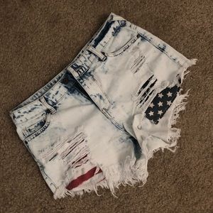 American Flag Shorts